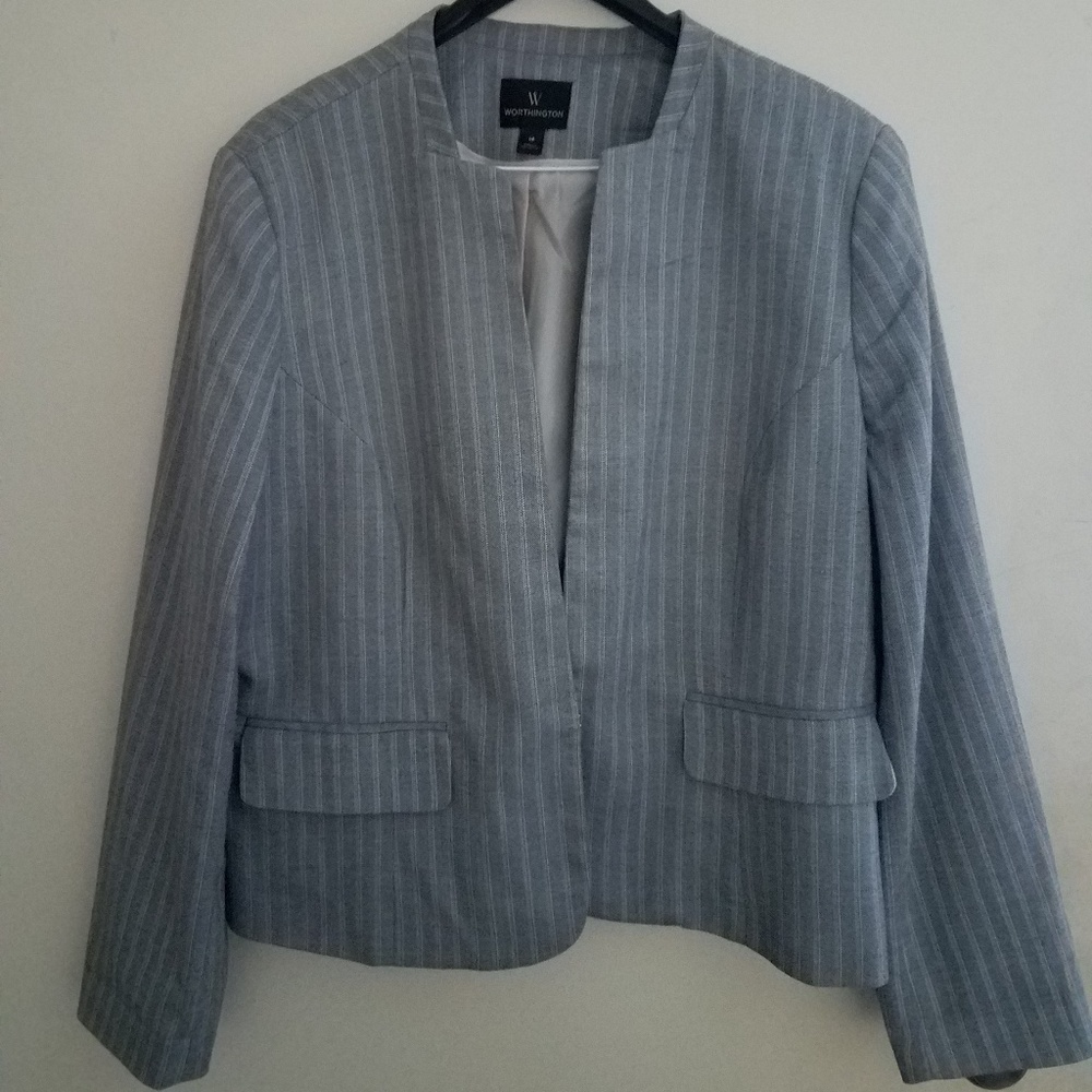 Worthington Modern Lapel Blazer